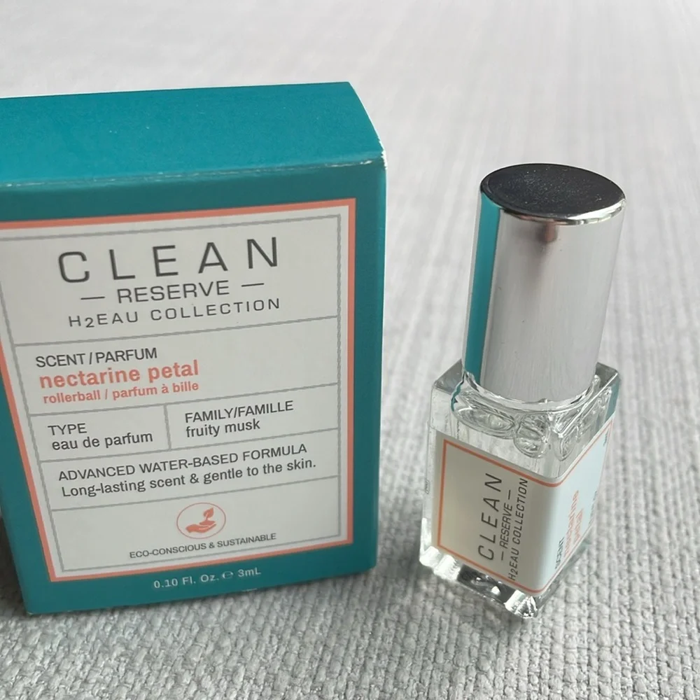 CLEAN RESERVE H2EAU Nectarine Petal mini rollerball